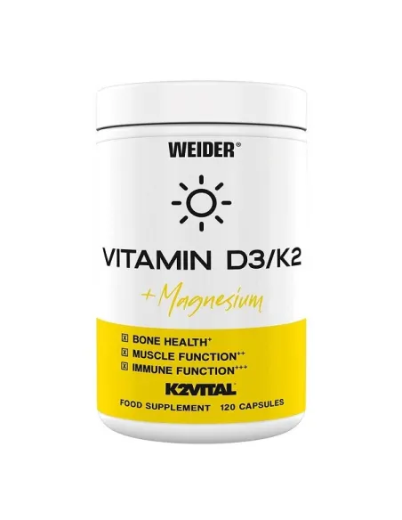 Vitamin D3/K2 + Magnesium de Weider | Body Nutrition (FR)