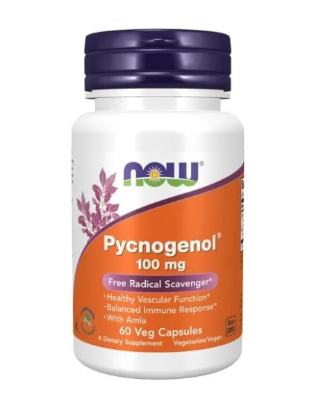 Pycnogenol 100mg de NOW Foods | Body Nutrition (FR)