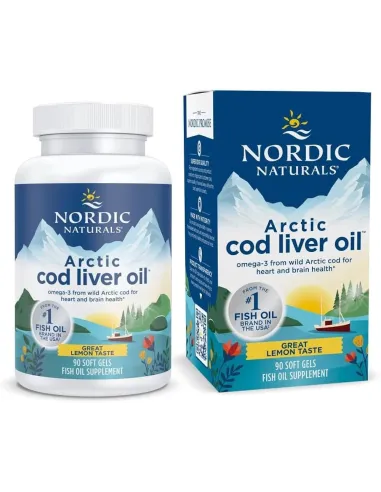 Arctic Cod Liver Oil de Nordic Naturals | Body Nutrition (FR)