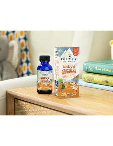 Baby's Vitamin D3 400 IU de Nordic Naturals | Body Nutrition (FR)