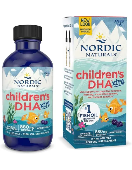 Children's DHA Xtra Liquid de Nordic Naturals | Body Nutrition (FR)