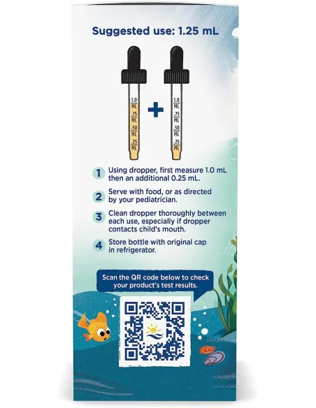 Children's DHA Xtra Liquid de Nordic Naturals | Body Nutrition (FR)