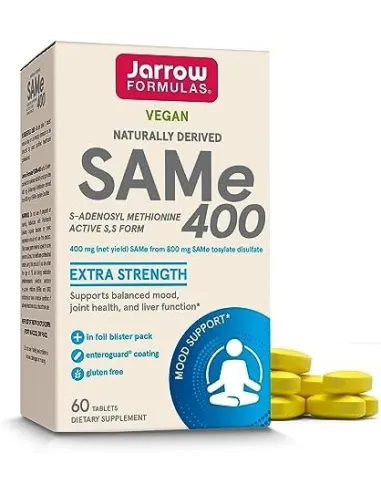 Jarrow Formulas SAMe 400 (60 tabs) | Body Nutrition (ES)