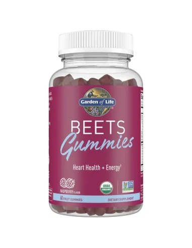 BodyNutrition | Beets Gummies, Raspberry Garden of Life
