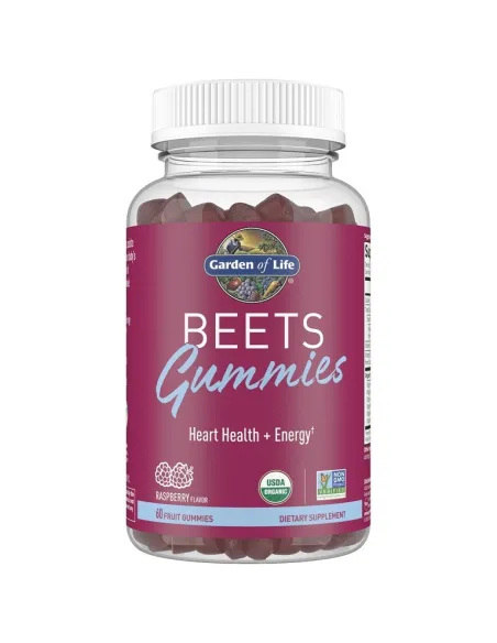 BodyNutrition | Beets Gummies, Raspberry Garden of Life