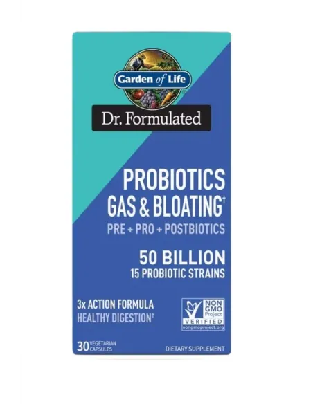 BodyNutrition | Dr. Formulated Probiotics Gas & Bloating Garden of Life