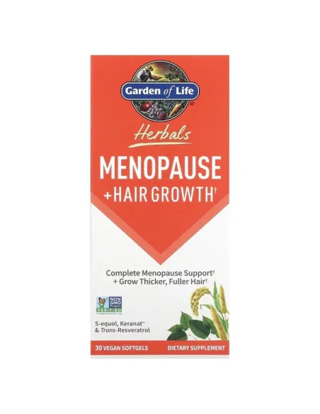 Herbals Menopause + Hair Growth de Garden of Life | Body Nutrition (FR)