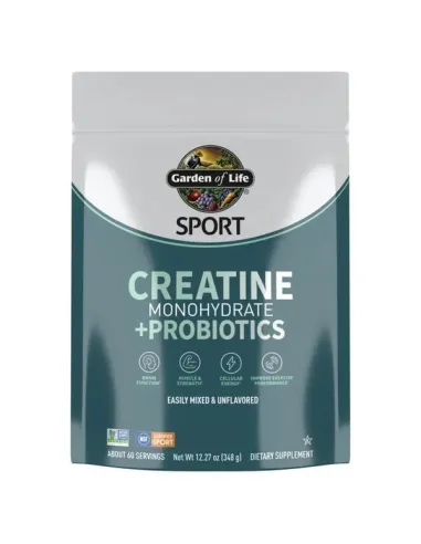 BodyNutrition | Sport Creatine Monohydrate + Probiotics Garden of Life