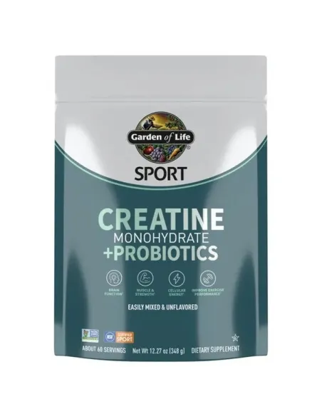 BodyNutrition | Sport Creatine Monohydrate + Probiotics Garden of Life