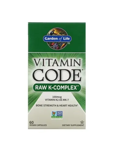 Garden of Life Vitamin Code Raw K-Complex | Body Nutrition (ES)