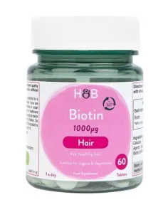 BodyNutrition | Biotin, 1000mcg Holland Barrett