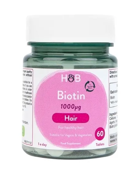 Biotin, 1000mcg by Holland Barrett | Body Nutrition (EN)