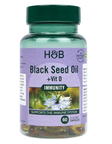 Black Seed Oil + Vit D von Holland Barrett | Body Nutrition (DE)