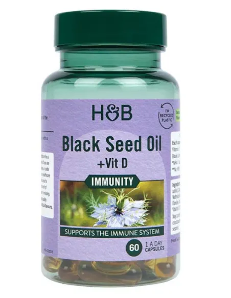 Black Seed Oil + Vit D von Holland Barrett | Body Nutrition (DE)