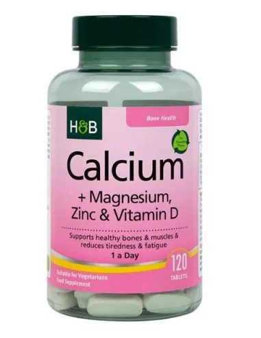 Calcium + Magnesium, Zinc & Vitamin D de Holland Barrett | Body Nutrition (FR)