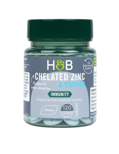 Chelated Zinc & Copper von Holland Barrett | Body Nutrition (DE)
