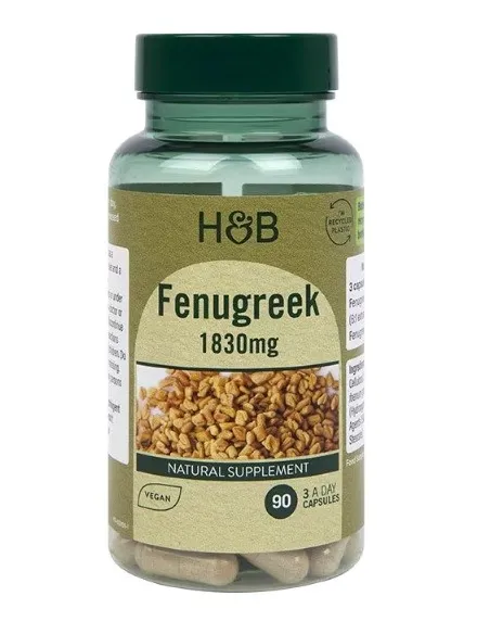 Fenugreek 1830mg de Holland Barrett | Body Nutrition (FR)