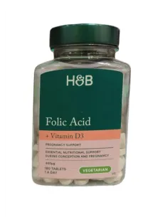 BodyNutrition | Folic Acid + Vitamin D3 Holland Barrett