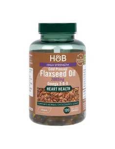 High Strength Cold Pressed Flaxseed Oil by Holland Barrett | Body Nutrition (EN)