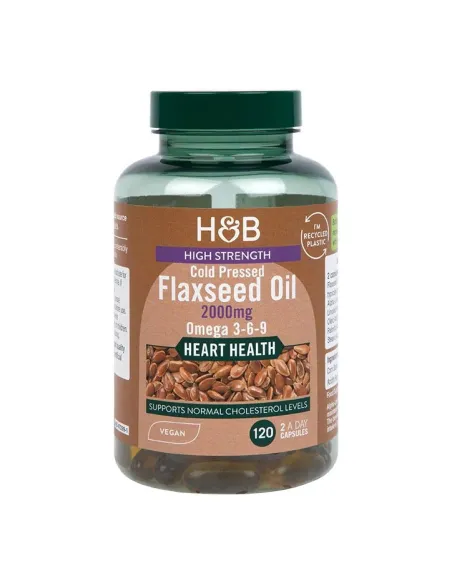 High Strength Cold Pressed Flaxseed Oil by Holland Barrett | Body Nutrition (EN)