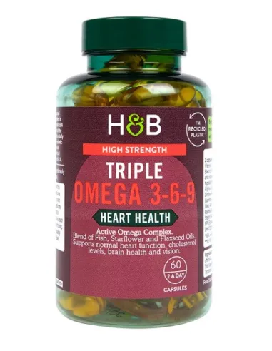 High Strength Triple Omega 3-6-9 by Holland Barrett | Body Nutrition (EN)