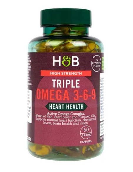 High Strength Triple Omega 3-6-9 by Holland Barrett | Body Nutrition (EN)