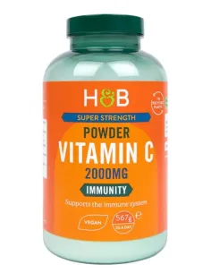 Vitamin C Powder 2000mg de Holland Barrett | Body Nutrition (FR)