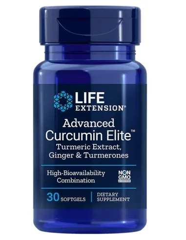 Life Extension Advanced Curcumin Elite Turmeric Extract, Ginger & Turmerones | Body Nutrition (ES)