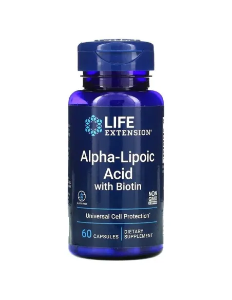 BodyNutrition | Alpha-Lipoic Acid with Biotin Life Extension
