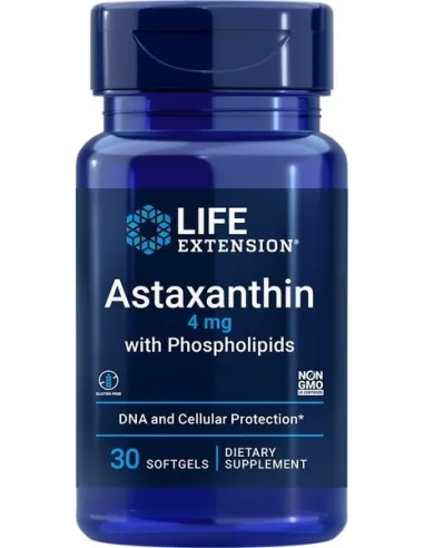 Astaxanthin with Phospholipids by Life Extension | Body Nutrition (EN)