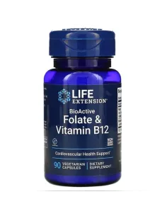 Life Extension BioActive Folate & Vitamin B12 | Body Nutrition (ES)
