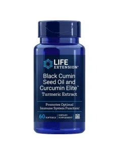 BodyNutrition | Black Cumin Seed Oil and Curcumin Elite Turmeric Extract Life Extension