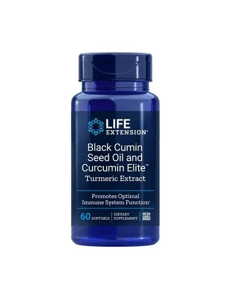 BodyNutrition | Black Cumin Seed Oil and Curcumin Elite Turmeric Extract Life Extension