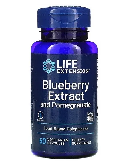 Blueberry Extract with Pomegranate by Life Extension | Body Nutrition (EN)