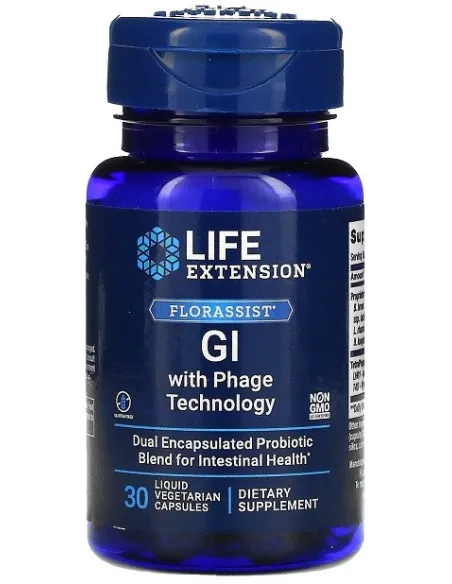 Florassist GI with Phage Technology by Life Extension | Body Nutrition (EN)