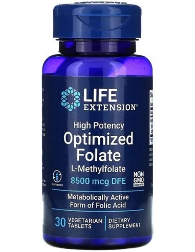 High Potency Optimized Folate de Life Extension | Body Nutrition (FR)