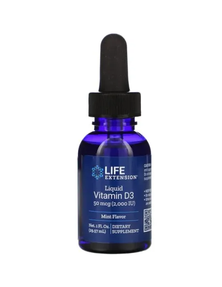 Liquid Vitamin D3 50mcg von Life Extension | Body Nutrition (DE)