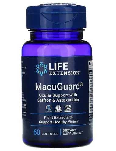 MacuGuard Ocular Support with Saffron & Astaxanthin by Life Extension | Body Nutrition (EN)