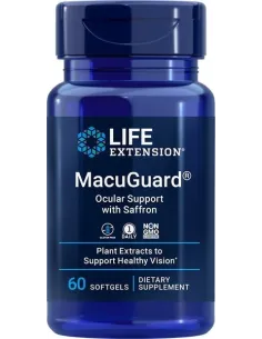 MacuGuard Ocular Support with Saffron de Life Extension | Body Nutrition (FR)
