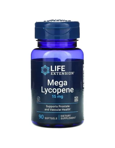 Life Extension Mega Lycopene, 15mg | Body Nutrition (ES)