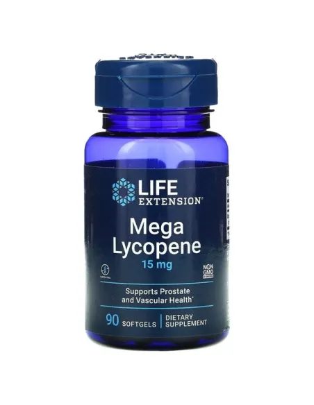 Life Extension Mega Lycopene, 15mg | Body Nutrition (ES)