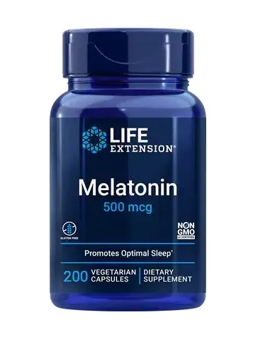Melatonin 500mcg von Life Extension | Body Nutrition (DE)