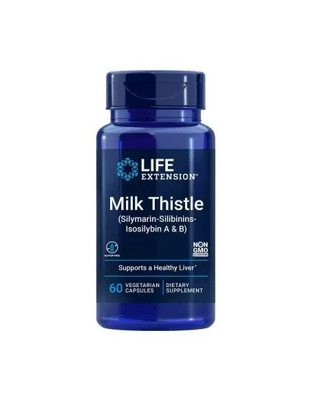 Milk Thistle, Silymarin-Silibinins-Isosilybin A & B de Life Extension | Body Nutrition (FR)