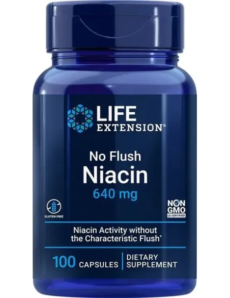 No Flush Niacin von Life Extension | Body Nutrition (DE)
