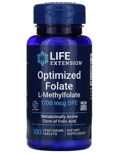 Life Extension Optimized Folate 1700mcg | Body Nutrition (ES)