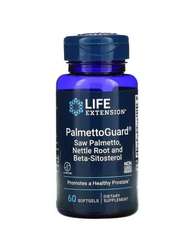 Life Extension PalmettoGuard Saw Palmetto/Nettle Root with Beta-Sitosterol | Body Nutrition (ES)