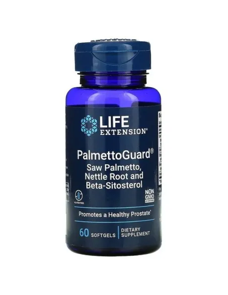 Life Extension PalmettoGuard Saw Palmetto/Nettle Root with Beta-Sitosterol | Body Nutrition (ES)