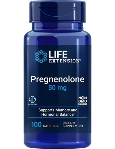 Pregnenolone 50mg by Life Extension | Body Nutrition (EN)