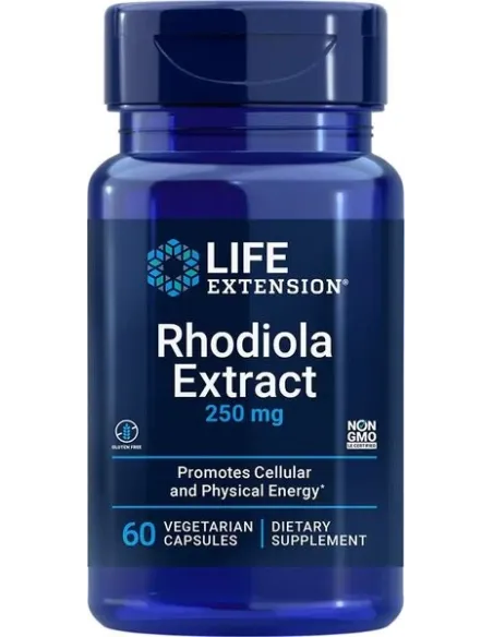 Rhodiola Extract 250mg de Life Extension | Body Nutrition (FR)