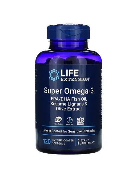 BodyNutrition | Super Omega-3 EPA DHA with Sesame Lignans & Olive Extract Life Extension
